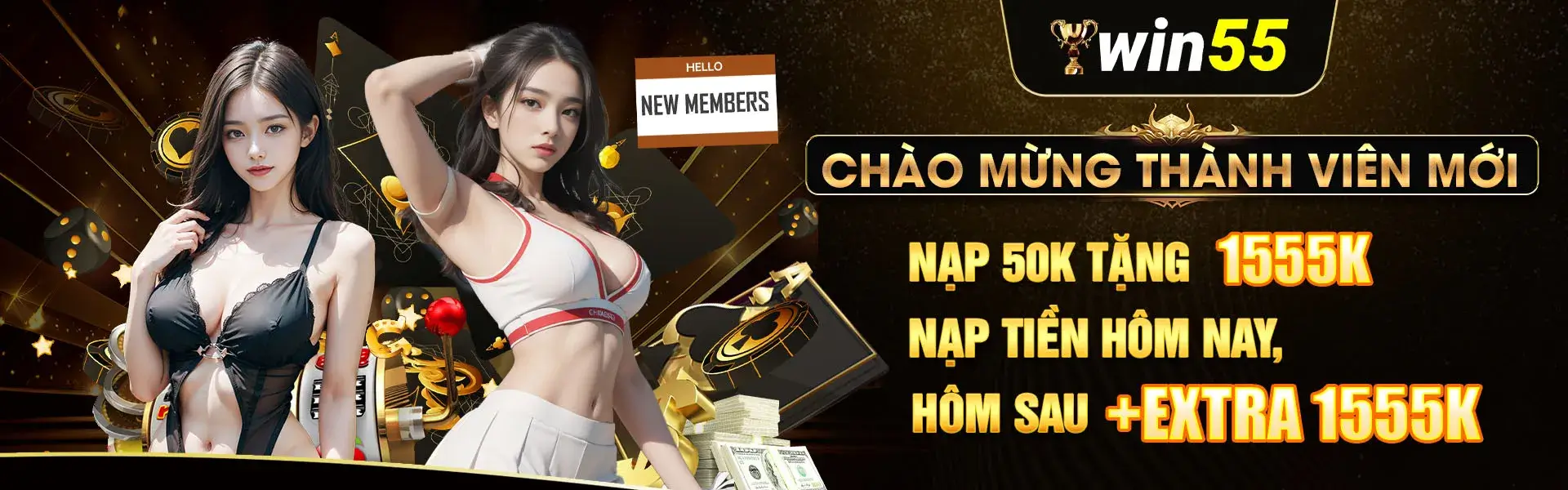 55ưin khuyến mãi hội viên nạp đầu